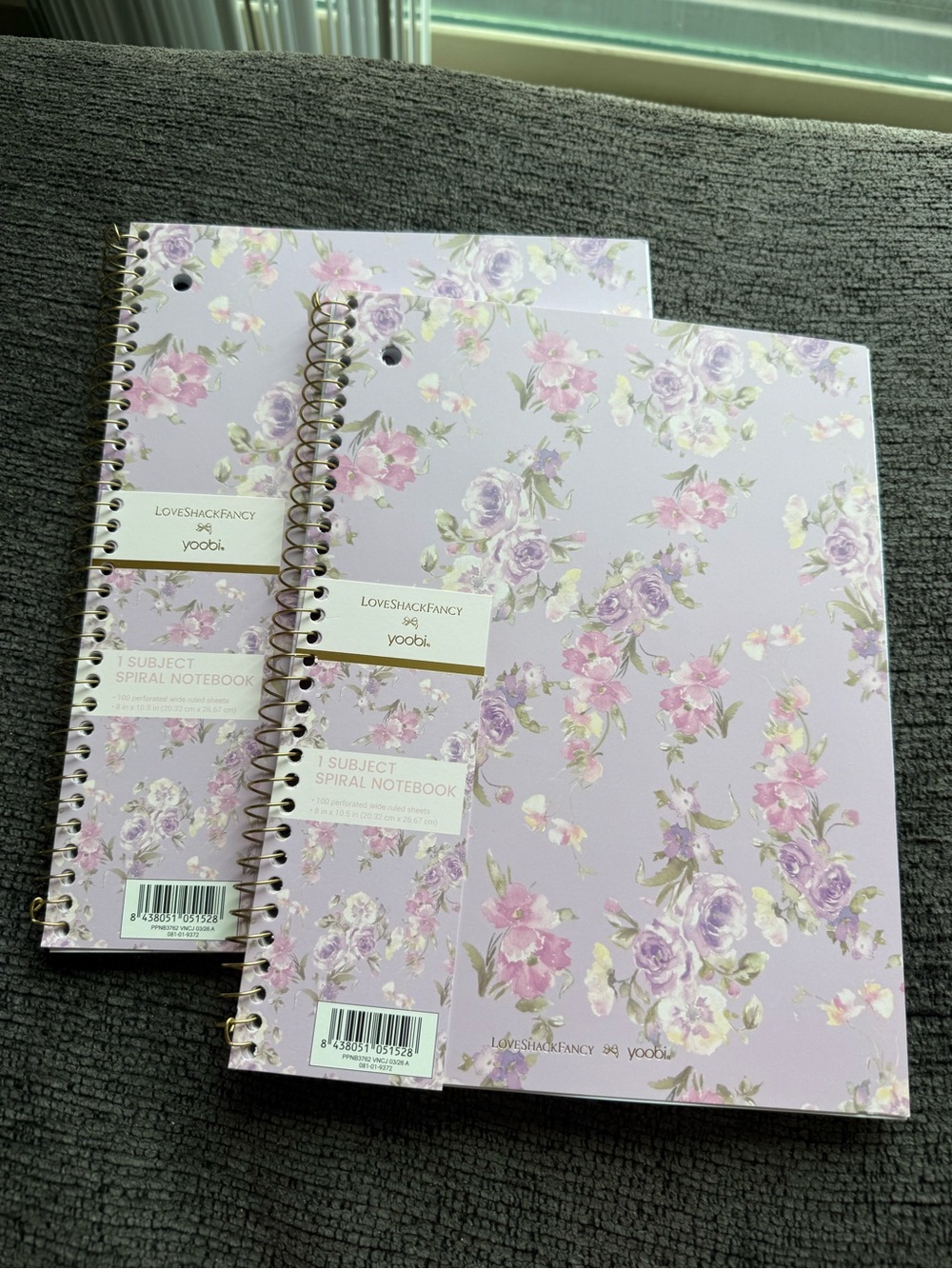 Loveshackfancy notebooks